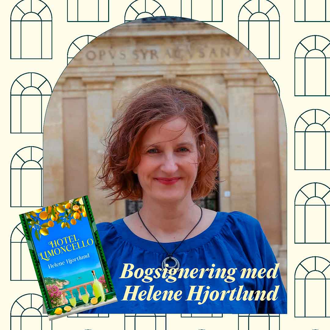 Bogsignering med Helene Hjortlund og Hotel Limoncello